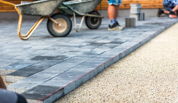 Permeable Paver Driveway in Lake Pocotopaug, CT